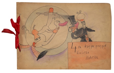 Autor nieznany "4-ta Księga Przygód Koziołka Matołka" - przerys wydania z lat 30.