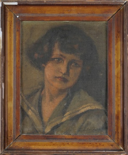 GÓRSKI Stanisław Studium portretowe młodej kobiety