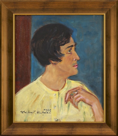 HOFMAN Wlastimil Kobieta z pierścieniem (1967)