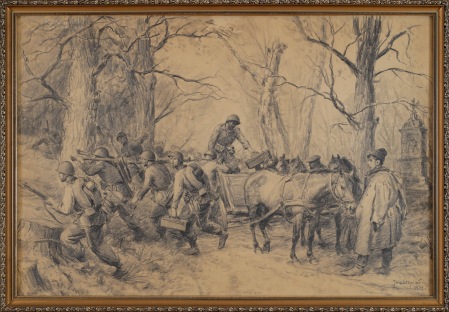 STĘPIEŃ Jan Epizod z wojny - rozładunek (1939)