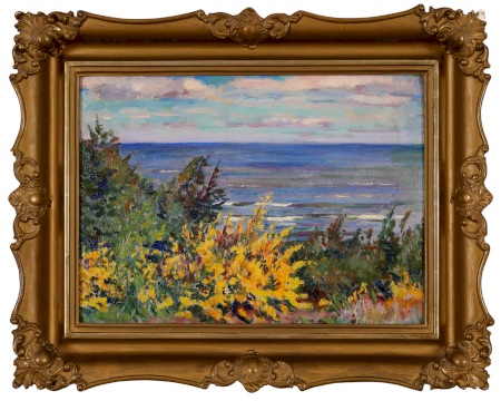 ŻURAWSKI Stanisław Nad morzem - kwitnący żarnowiec