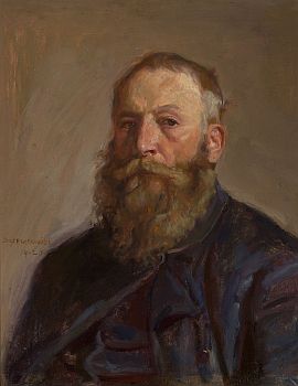 J&oacute;zef Chełmoński, Autoportret, MNW
