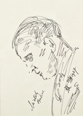 Wlastimil Hofman, Portret Mieczysława Balcera (1927)