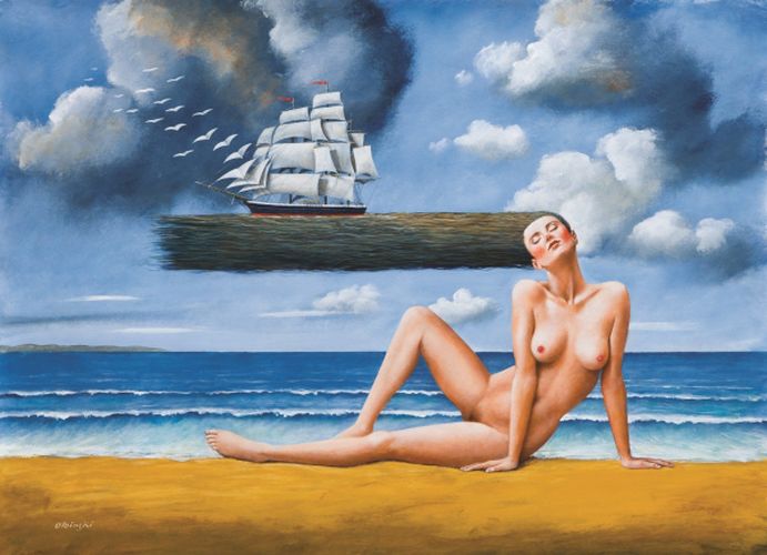 Lot 65, Rafał Olbiński, <i>Va, pensiero</i>