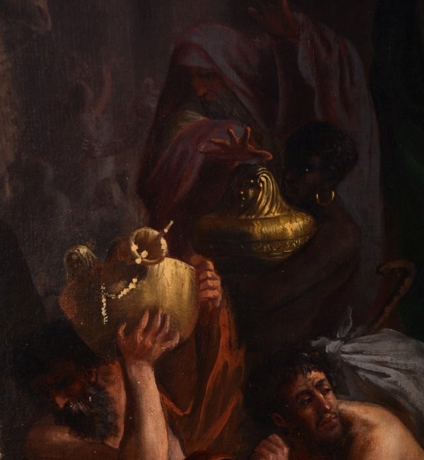 Fragment obrazu Henryka Siemiradzkiego